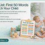 LIST OF FIRST 50 WORDS
